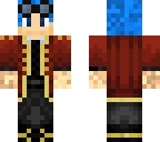 steampunk boy blue hair