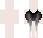 white black grey wings skin base