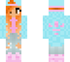 blue and pink adidas girl