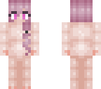 pink side ponytail hair base