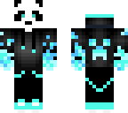 blue panda
