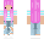 edit adorable pink haired girl