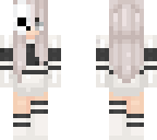 half skull girl