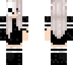 half skull girl