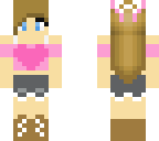 shy snowball edit with bow