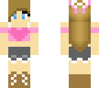 shy snowball edit with bow