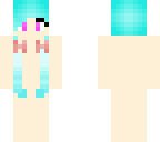 cute blue hair