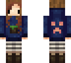 cute gamer girl brown hair