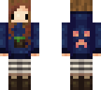 cute gamer girl brown hair