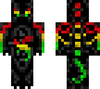 armored rainbow dragon