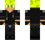 blound guy in black clothes