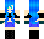 blue goth girl