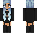 blue hair edit