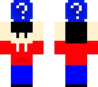 boy holding a lucky block