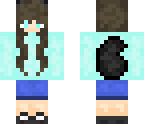 cat girl furry person