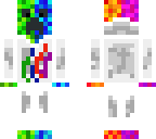 colorful white jacket preston