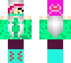 cute girl with scarf and mask and hoodie