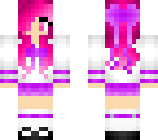 cute pink and purple school girl