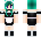 cyan maid