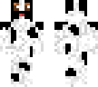 dog black white