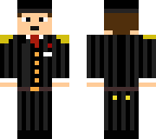 pinstripe suit