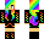 rainbow girl