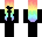 rainbow ombre hair template