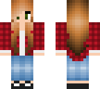 red shirt jeans girl