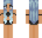 bikini blue girl