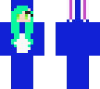 blue bunny onesie