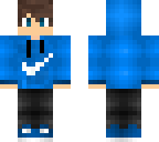 blue nike boy
