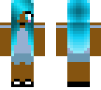 cute blue girl