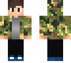 onekheh mit camouflage jacke