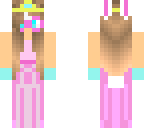 pink princess with glasses