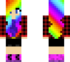 rainbow girl