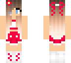red cheerleader