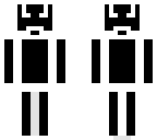black and white tron