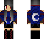 blue and red moon warrior