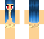 blue hair