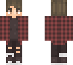 emo flannel boy