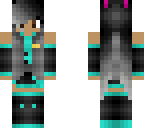 female robert in hatsune miku out fit