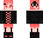 pink goth girl