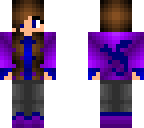 purple and blue triplets