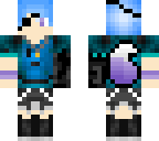 blue foxy with bad arm