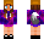 galaxy wolf girl