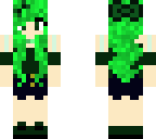 green cute casual