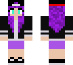 sort hvid pige