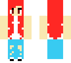 summer girl with red hair