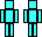 blue cube
