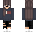 girl with no ears xd